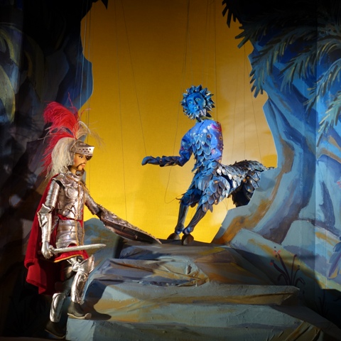 La Compagnie Blin, Théâtre de Marionnettes présente sa nouvelle création: Le Centaure Bleu