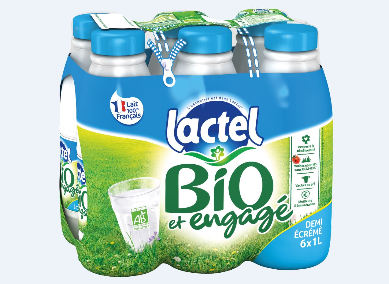 Lactel Bio et Engagé : des laits bio et qui ont tout bon ! – Ce