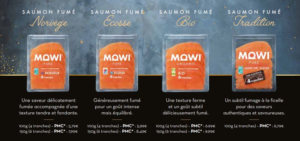 MOWI saumon fumé BIO