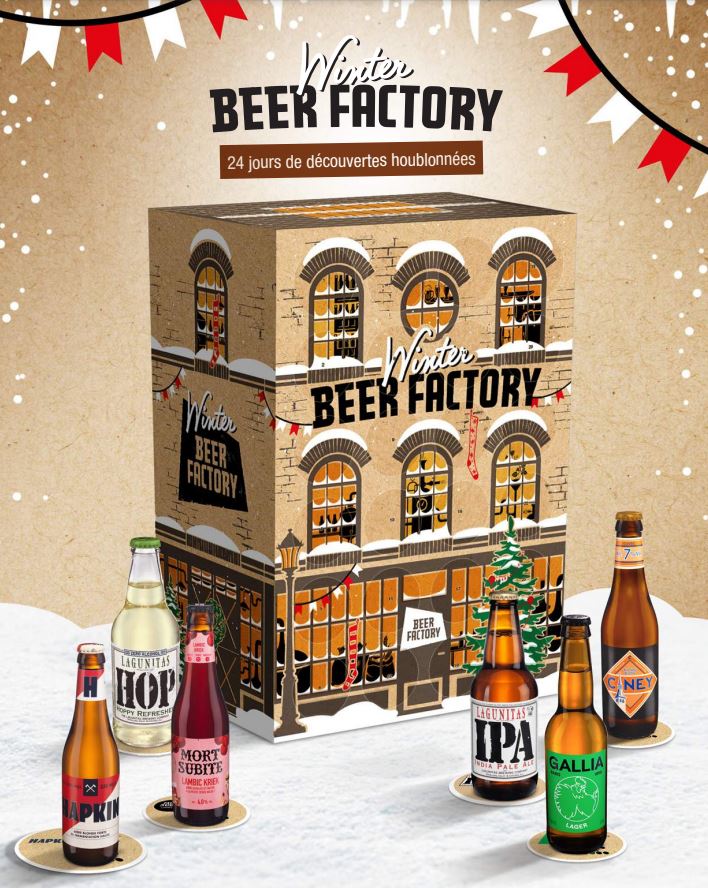 Les coffrets de Noël par Heineken : Le Winter Beer Factory et le Lagunitas  MultIPAck – Ce que pensent les hommes