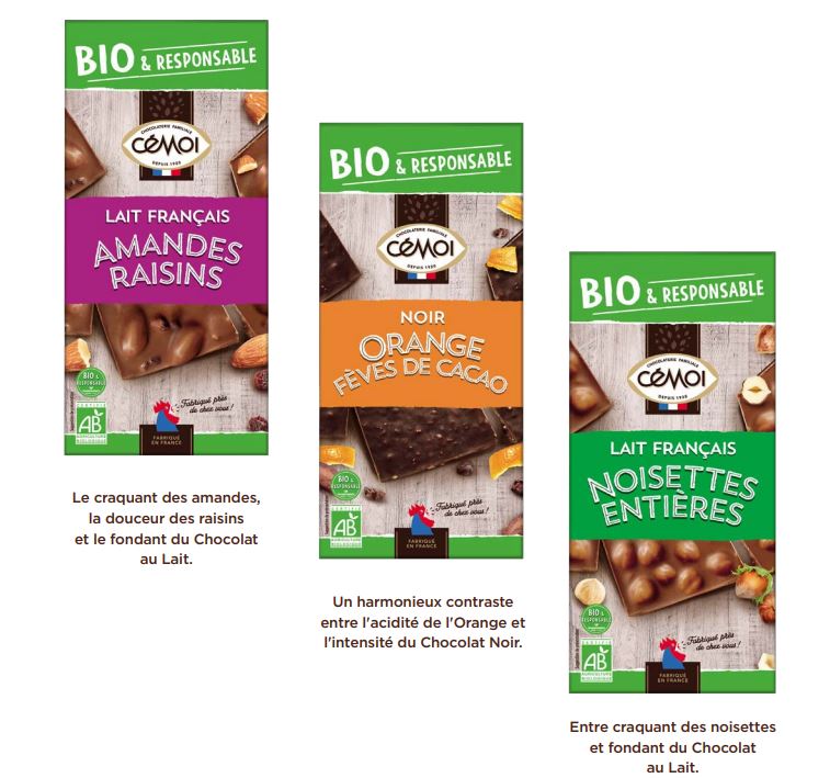 Cémoi, un chocolat fabriqué en France à partir d'un cacao durable –  laboutiquecemoi