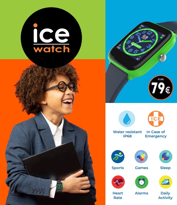 Montre Connectée Enfant - Ice-Watch - Ice Smart Junior - Pink