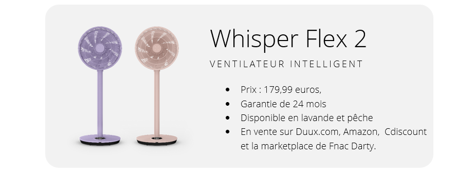 duux fiche whisper flex 2 duux fiche whisper flex 2