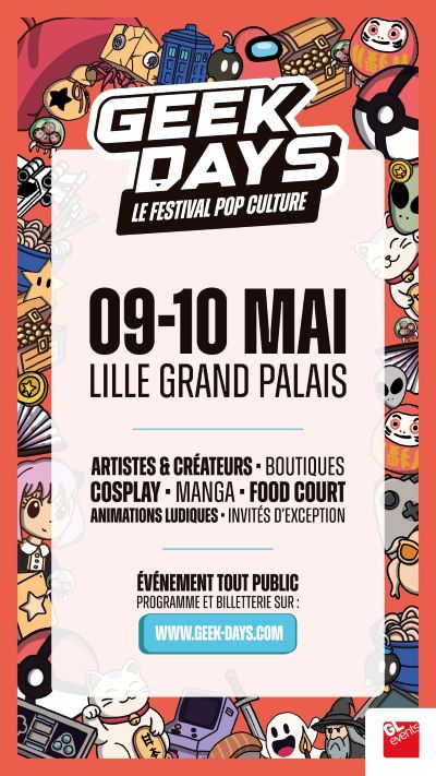 affiche-geek-days-lille-2026